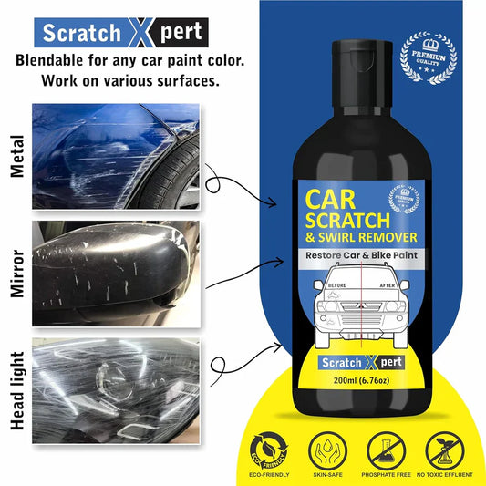 ScratchXpert Car Scratch Removal Cream - Restores Your Car Shine Instantly (buy 1 get 1 free )