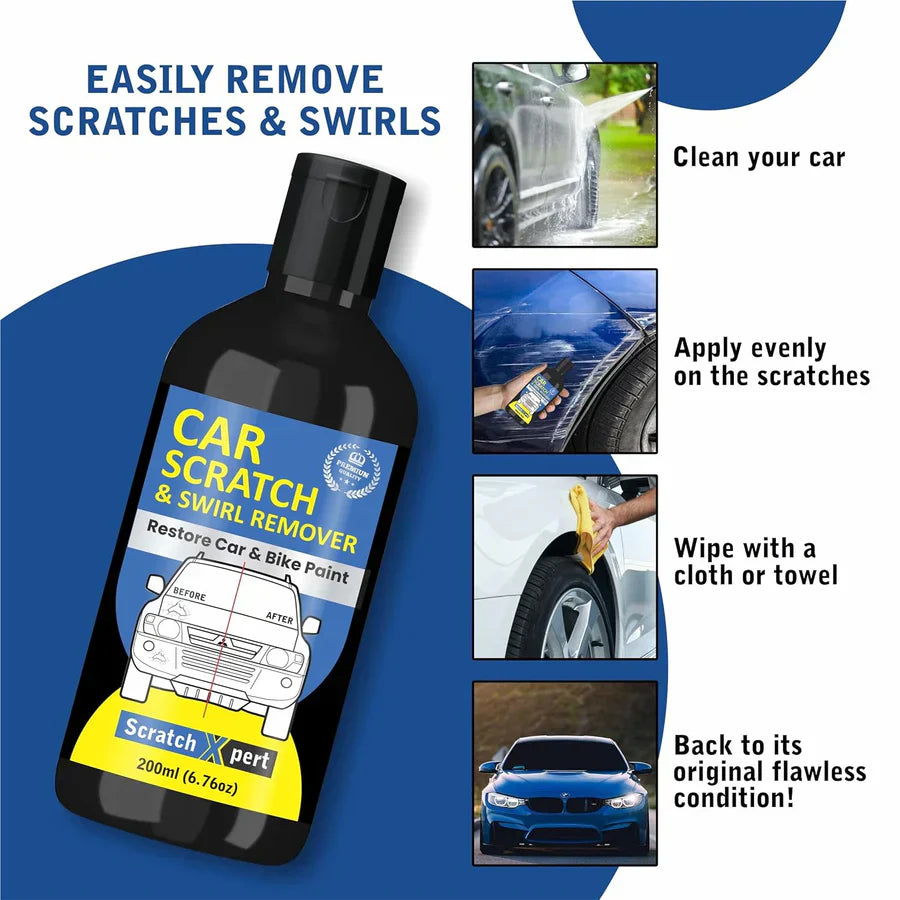 ScratchXpert Car Scratch Removal Cream - Restores Your Car Shine Instantly (buy 1 get 1 free )